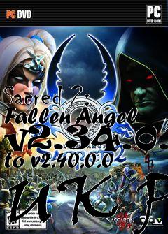 Box art for Sacred 2: Fallen Angel v2.34.0.0 to v2.40.0.0 UK P