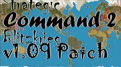Box art for Strategic Command 2 Blitzkrieg v1.09 Patch