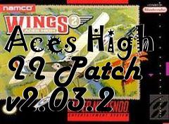 Box art for Aces High II Patch v2.03.2