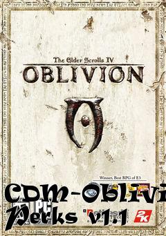 Box art for CDM-Oblivion Perks v1.1