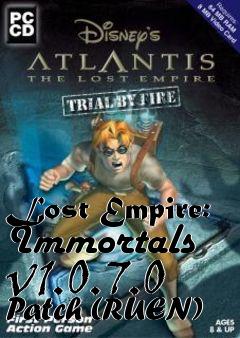 Box art for Lost Empire: Immortals v1.0.7.0 Patch (RUEN)