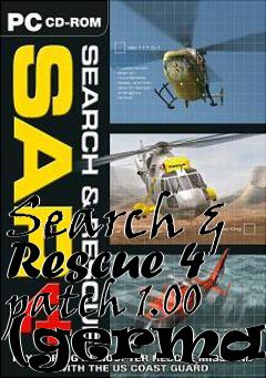 Box art for Search & Rescue 4 patch 1.00 (german)