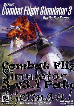 Box art for Combat Flight Simulator 3 v3.1 Patch [German]