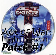 Box art for Act of War: High Treason Patch #1