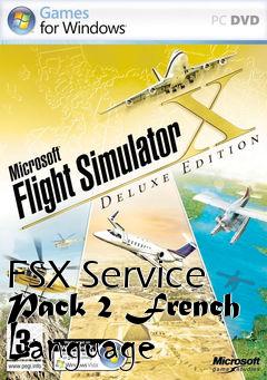 Box art for FSX Service Pack 2 French Language