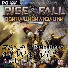 Box art for R&F: Civilizations at War v1.9 Patch (UKGerman)
