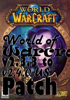 Box art for World of Warcraft v2.3.3 to v2.4.0 US Patch