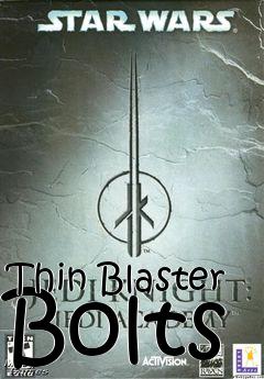 Box art for Thin Blaster Bolts