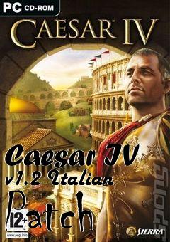 Box art for Caesar IV v1.2 Italian Patch