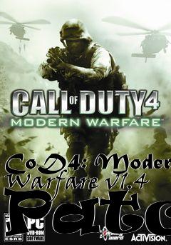 Box art for CoD4: Modern Warfare v1.4 Patch
