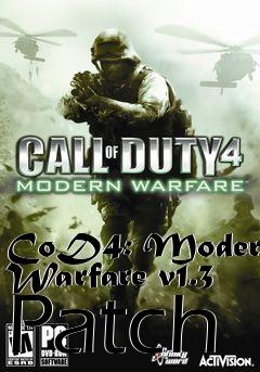 Box art for CoD4: Modern Warfare v1.3 Patch