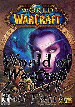Box art for World of WarCraft 2.3.0 UK Full Patch