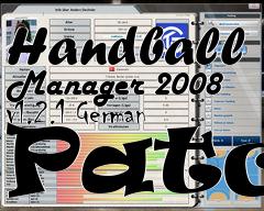 Box art for Handball Manager 2008 v1.2.1 German Patch