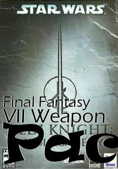 Box art for Final Fantasy VII Weapon Pack