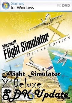 Box art for Flight Simulator X Deluxe SDK Update