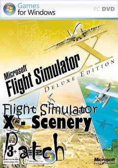 Box art for Flight Simulator X - Scenery Patch