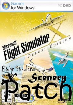 Box art for Flight Simulator X - Scenery Patch