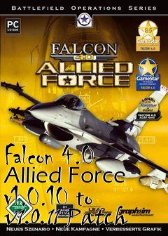 Box art for Falcon 4.0 Allied Force v1.0.10 to v1.0.11 Patch