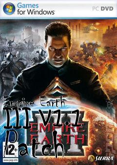 Box art for Empire Earth III v1.1 Patch