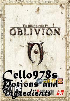 Box art for Cello978s Potions and Ingredients