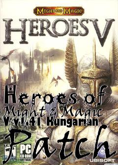 Box art for Heroes of Might & Magic V v1.41 Hungarian Patch