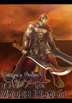 Box art for Conquer Online v5022 to v5028 Patch