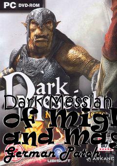 Box art for Dark Messiah of Might and Magic German Patch