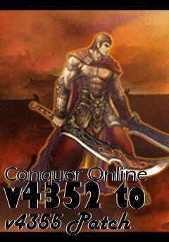 Box art for Conquer Online v4352 to v4355 Patch