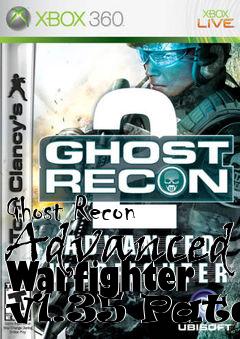 Box art for Ghost Recon Advanced Warfighter v1.35 Patch