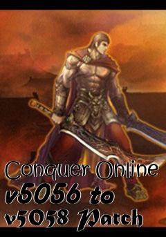 Box art for Conquer Online v5056 to v5058 Patch