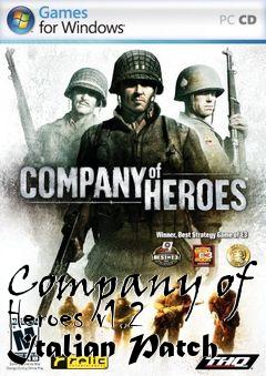 Box art for Company of Heroes v1.2 Italian Patch