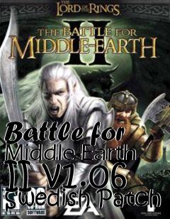 Box art for Battle for Middle-Earth II v1.06 Swedish Patch