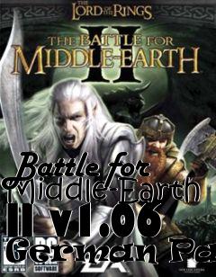 Box art for Battle for Middle-Earth II v1.06 German Patch