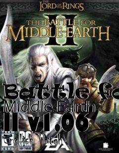 Box art for Battle for Middle-Earth II v1.06 English Patch