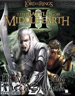 Box art for BFME 2 1.06 Patch English