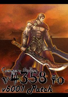 Box art for Conquer Online v4358 to v5001 Patch