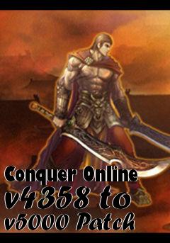 Box art for Conquer Online v4358 to v5000 Patch