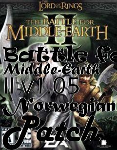 Box art for Battle for Middle-Earth II v1.05 Norwegian Patch
