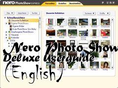 Box art for Nero PhotoShow Deluxe Userguide (English)