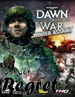 Box art for Canyon of Regret