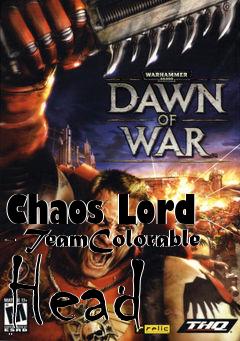 Box art for Chaos Lord - TeamColorable Head