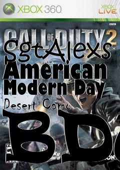 Box art for SgtAlexs American Modern Day Desert Camo BDU