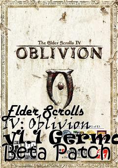 Box art for Elder Scrolls IV: Oblivion v1.1 German Beta Patch