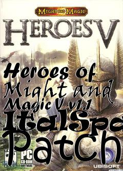 Box art for Heroes of Might and Magic V v1.1 ItalSpan Patch