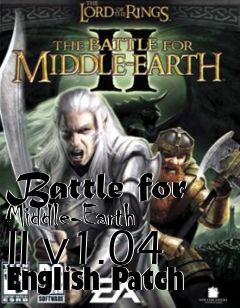 Box art for Battle for Middle-Earth II v1.04 English Patch