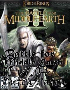 Box art for Battle for Middle-Earth II v1.04 Dutch Patch