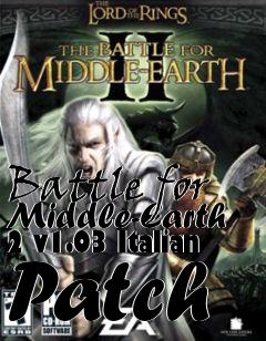 Box art for Battle for Middle-Earth 2 v1.03 Italian Patch