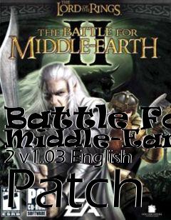 Box art for Battle For Middle-Earth 2 v1.03 English Patch