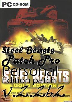 Box art for Steel Beasts Patch Pro Personal Edition patch v.2.262