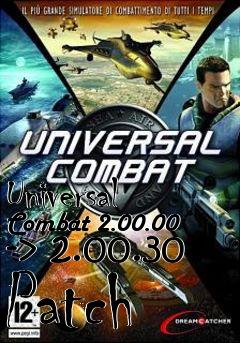 Box art for Universal Combat 2.00.00 -> 2.00.30 Patch
